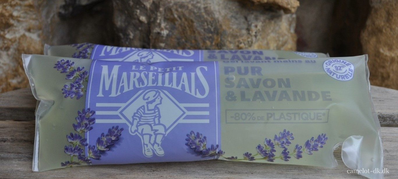 Fransk flydende sæbe i pose med lavendel duft