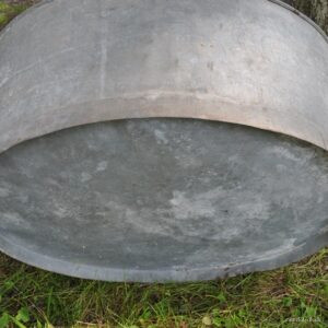 Fransk oval zinkbalje (3024) - Billede 5