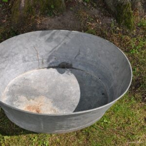 Oval zinkbalje