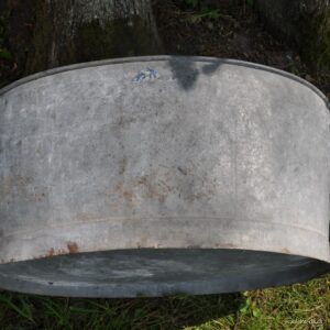 Oval zinkbalje