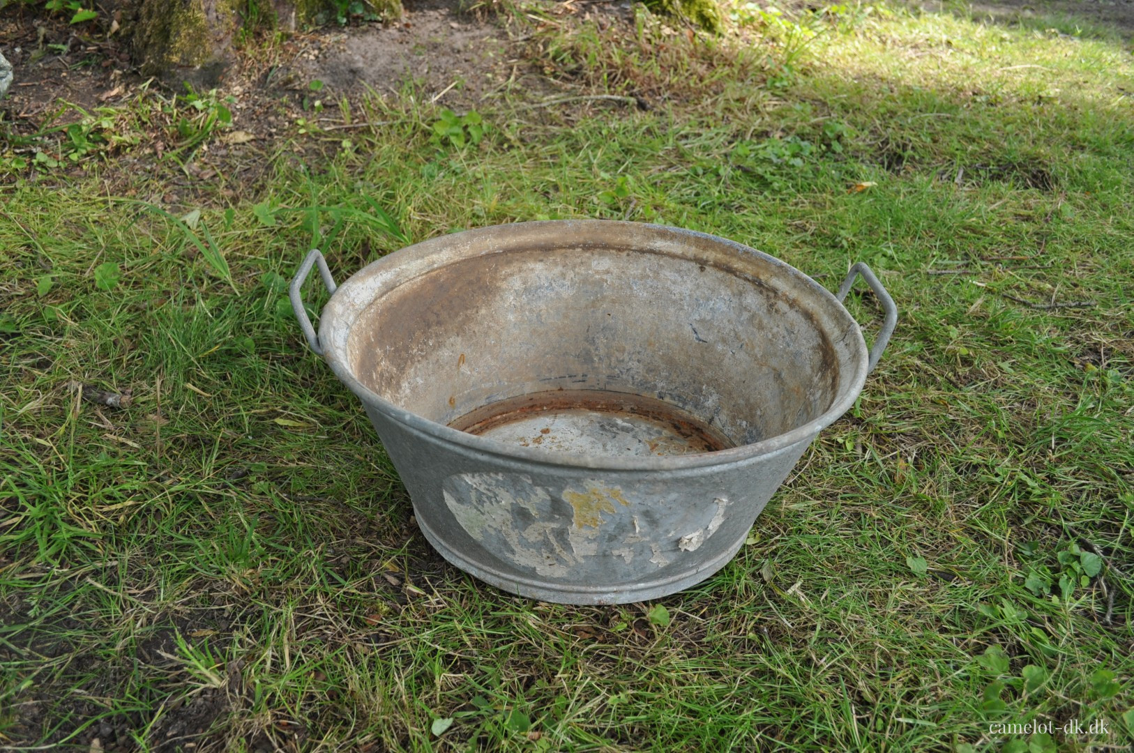 Rund zinkbalje