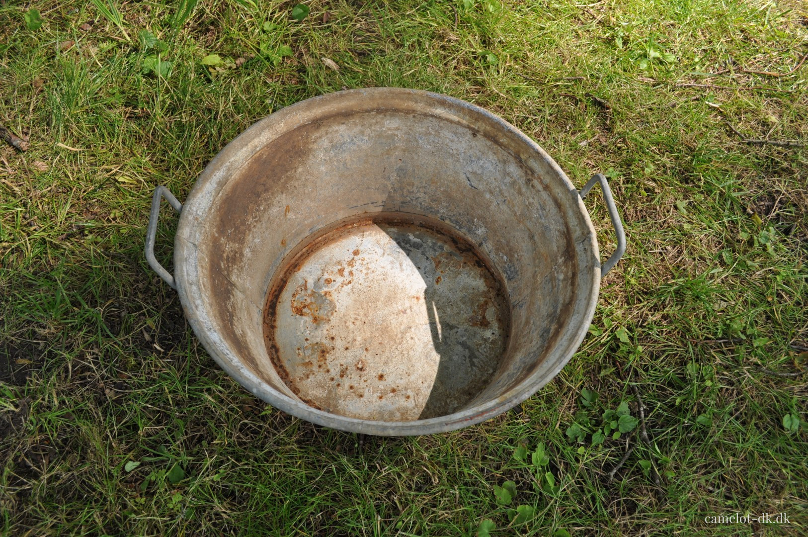Rund zinkbalje