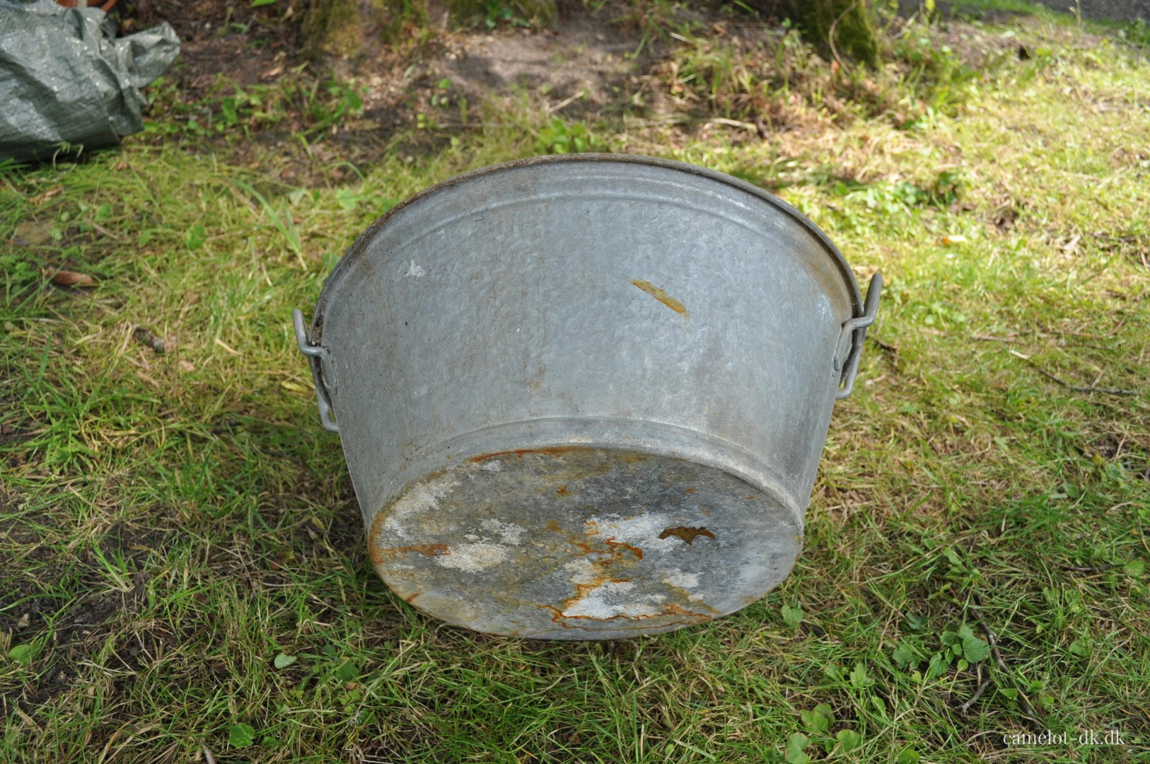 Rund zinkbalje