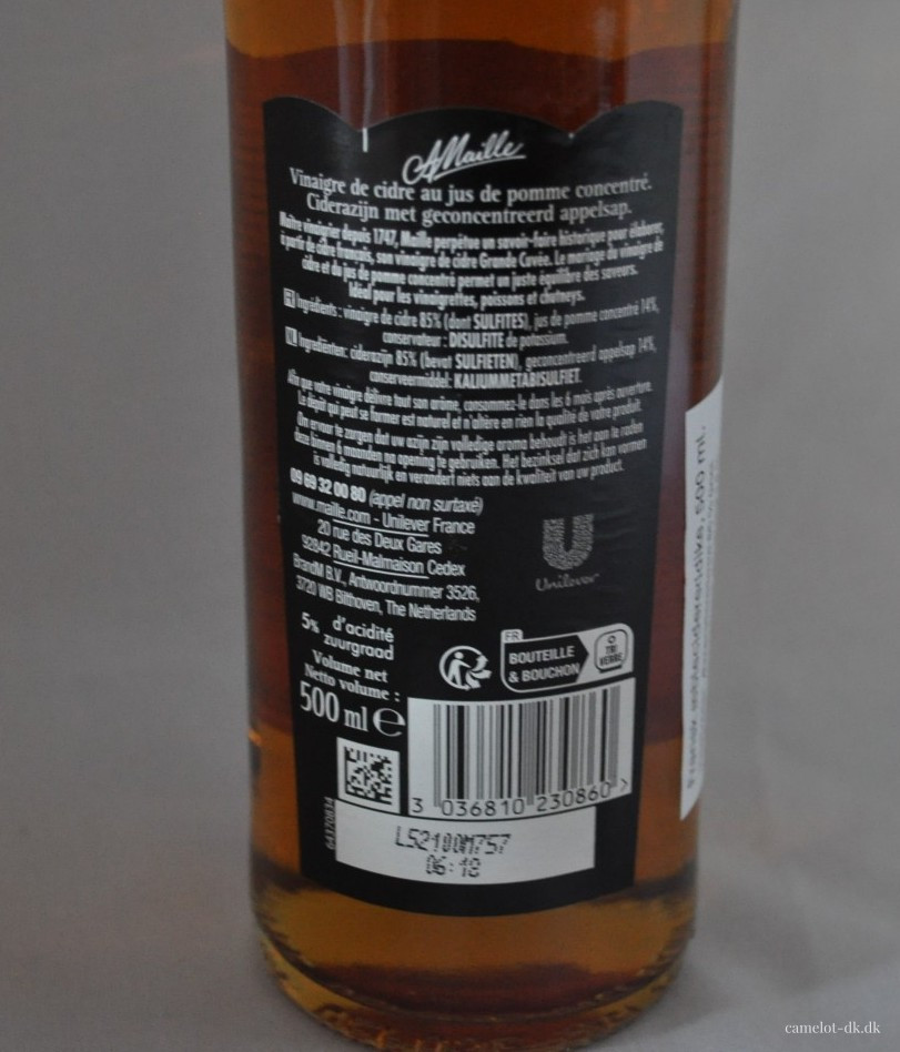 Fransk vinagre fra Maille