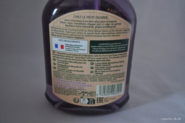 Fransk håndsæbe med pumpe