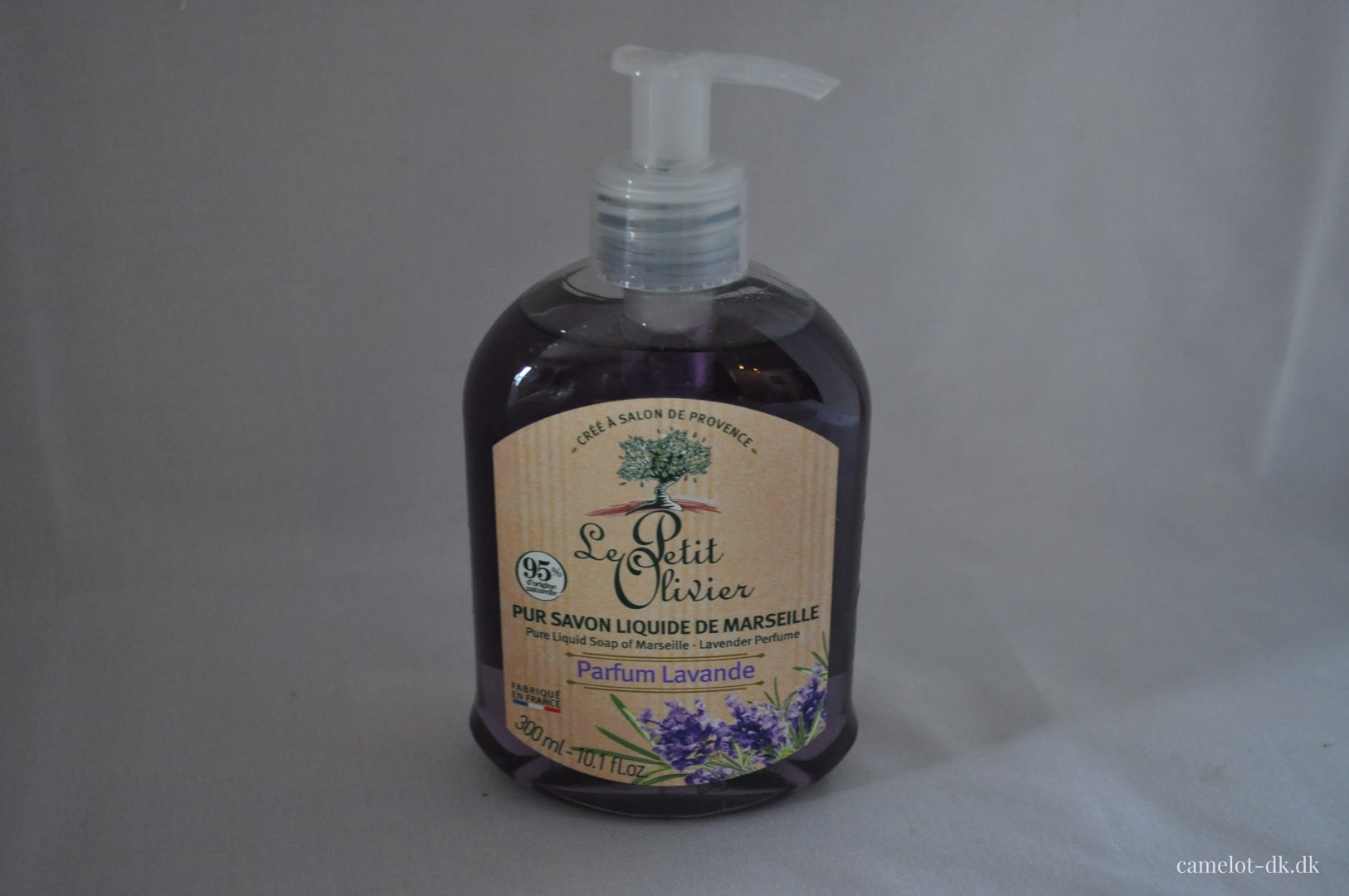 lavendelsæbe med pumpe