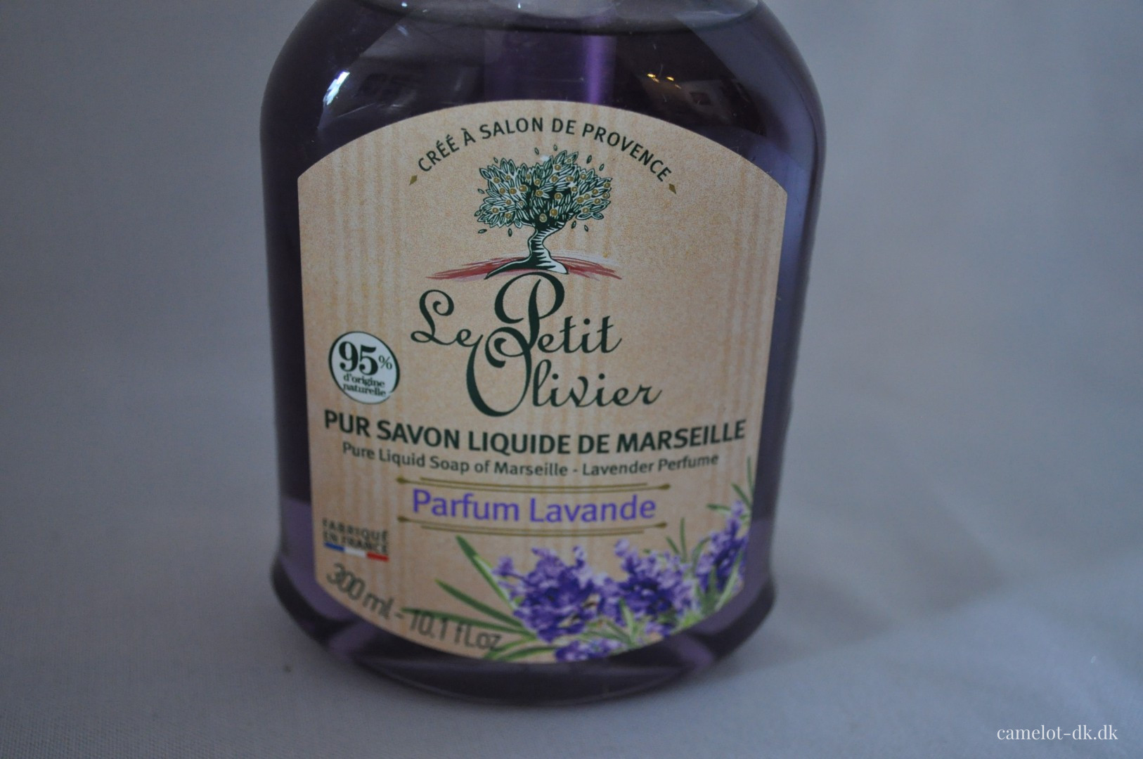 Fransk håndsæbe med pumpe