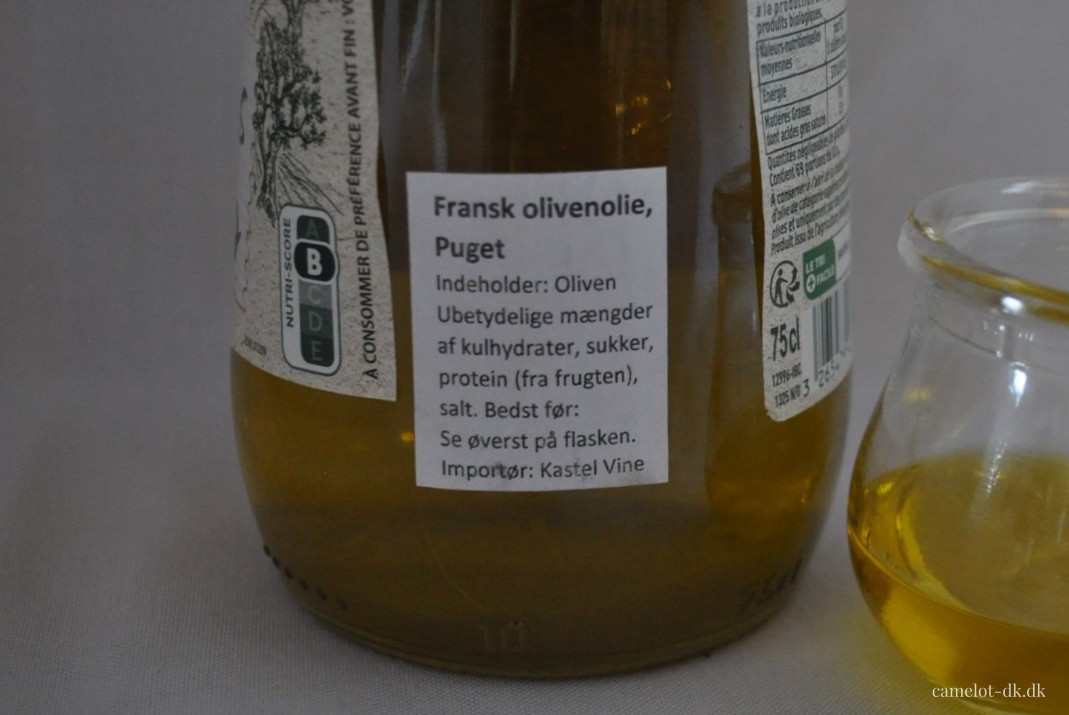 Økologisk olivenolie fra franske Puget