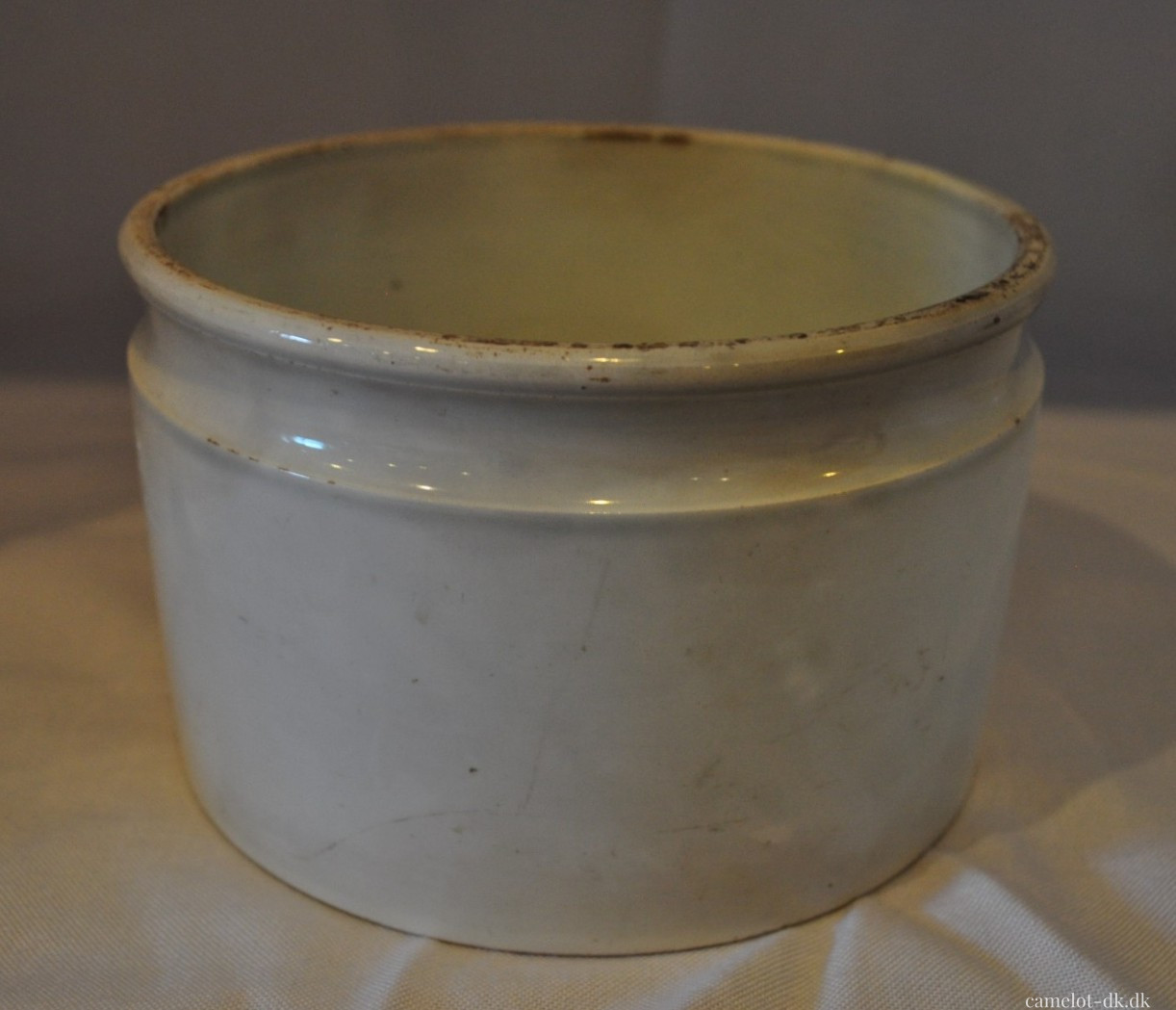 Fransk krukke i fajance