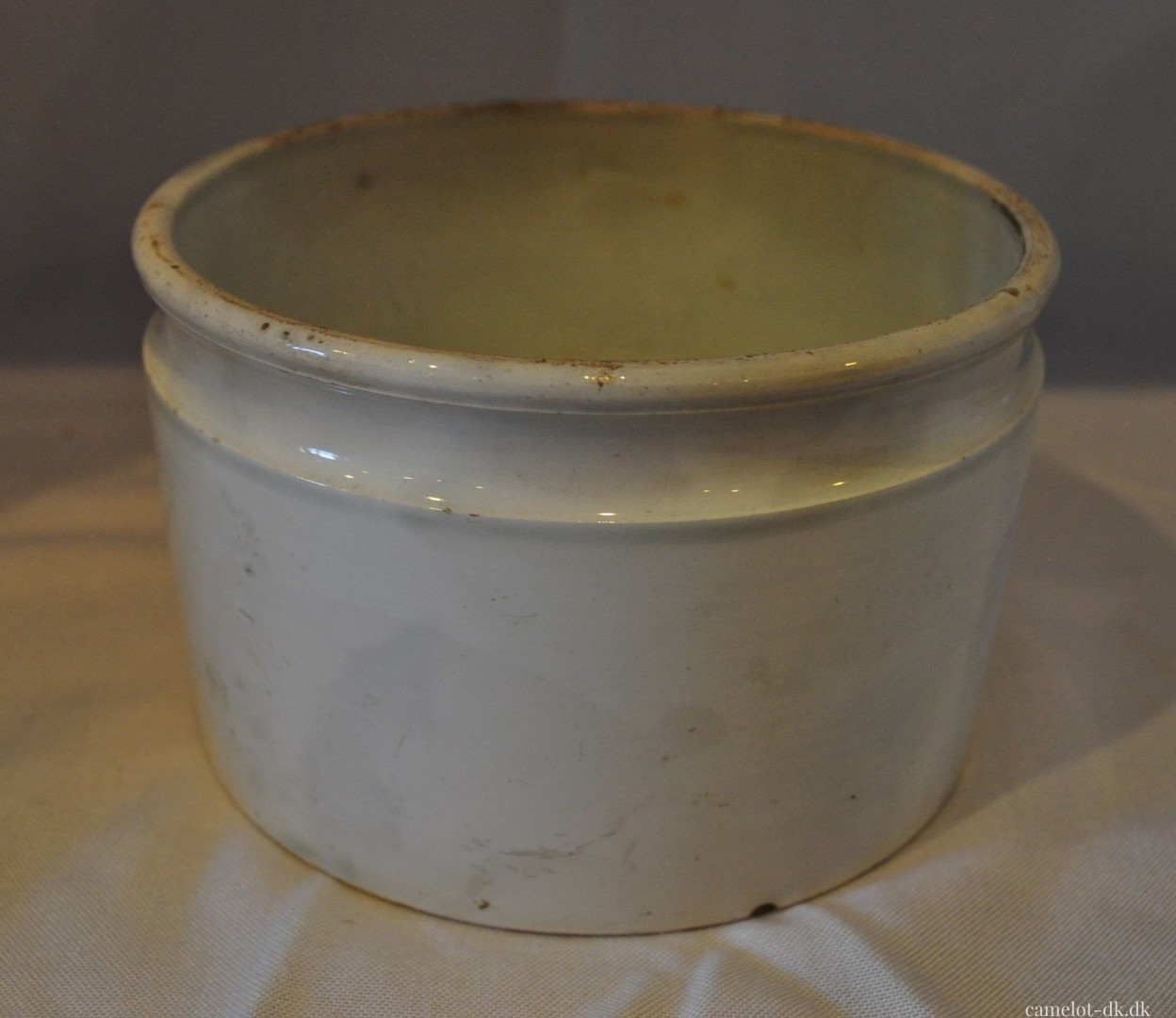 Fransk krukke i fajance