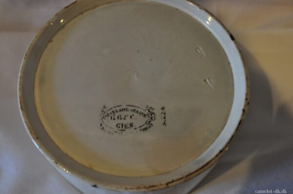 Fransk krukke i fajance