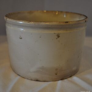 Fransk krukke i fajance