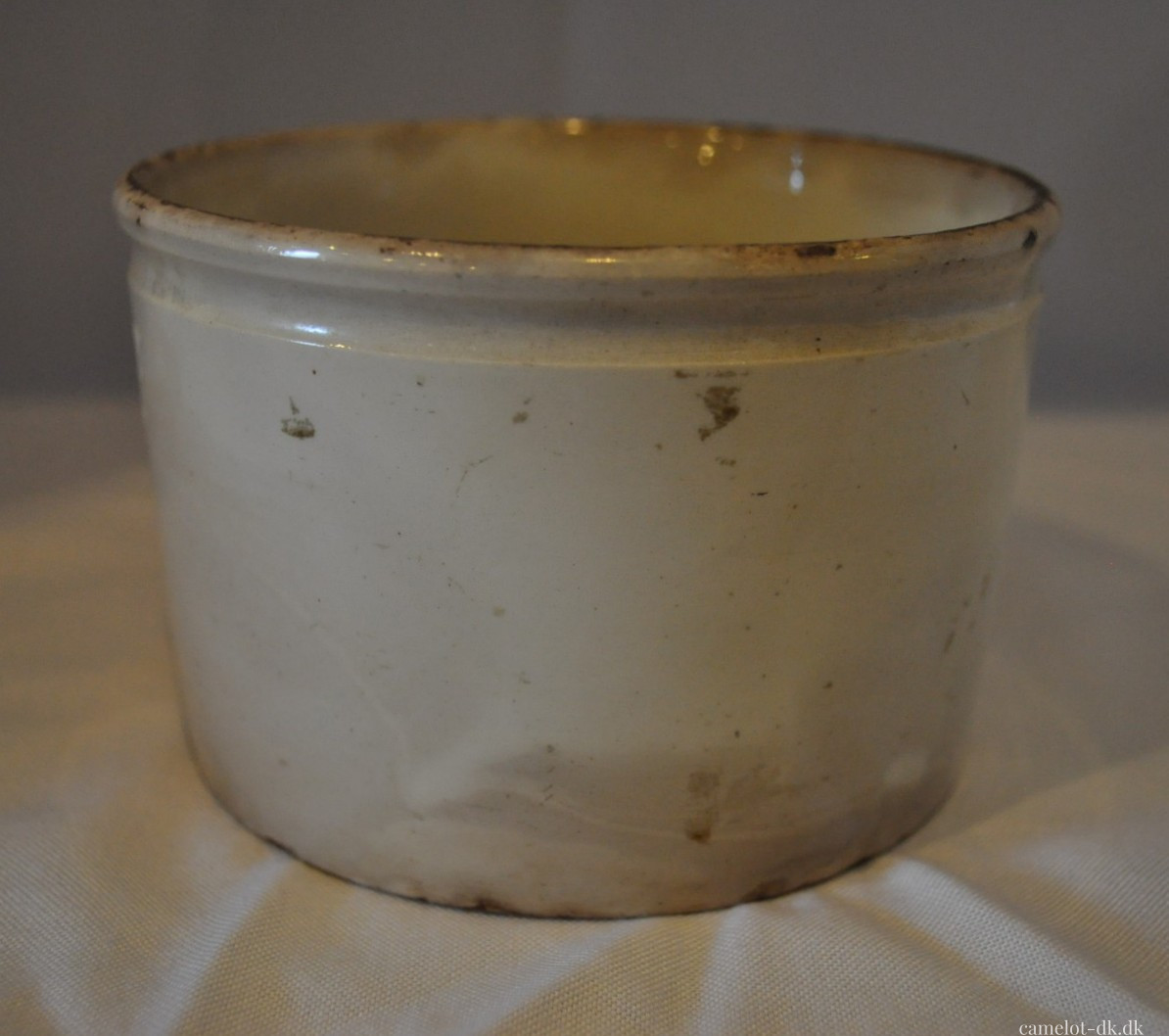 Fransk krukke i fajance