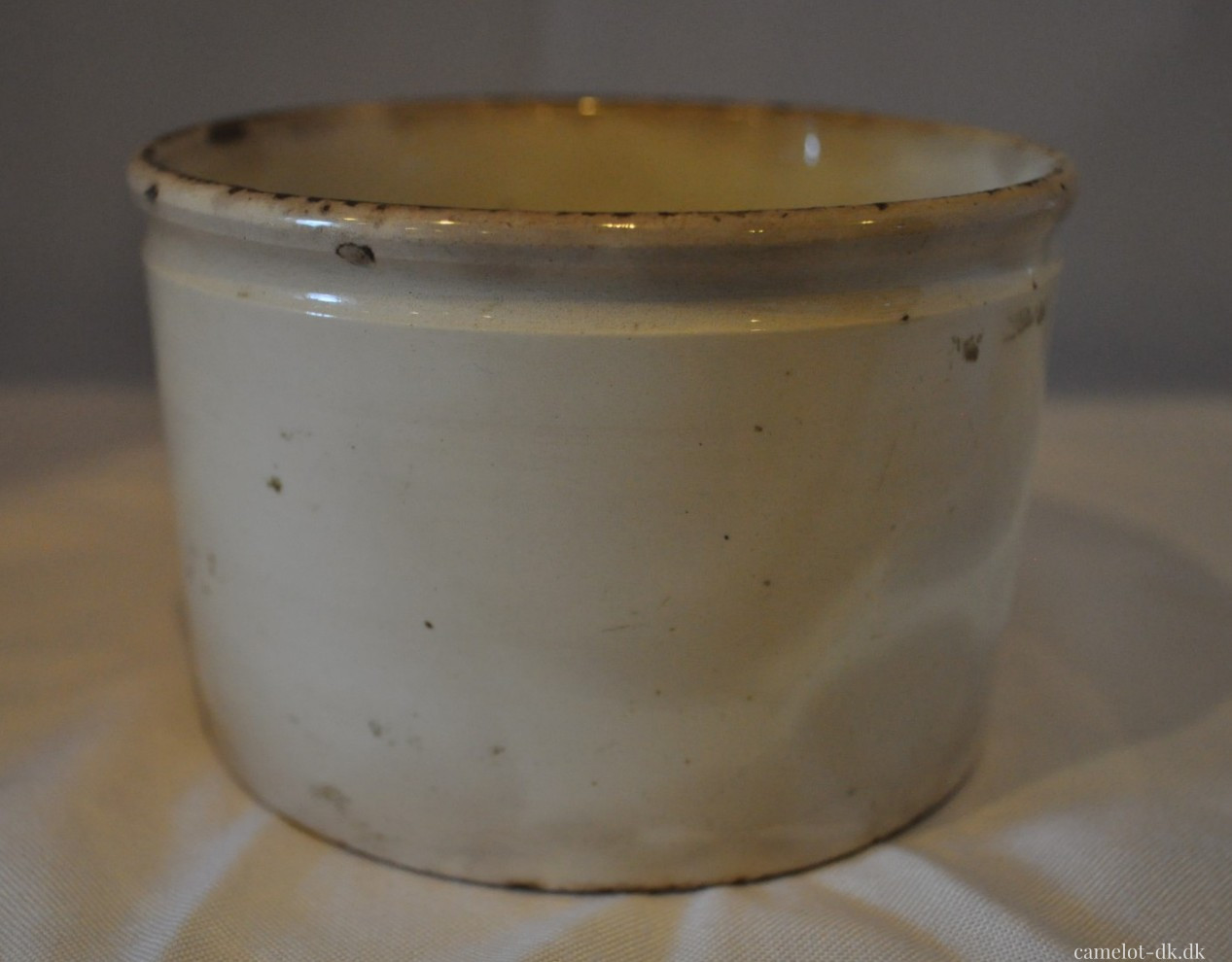 Fransk krukke i fajance