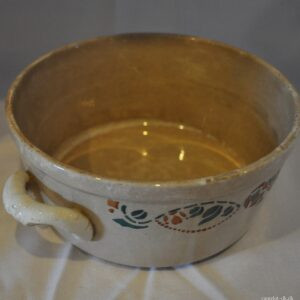 Fransk skål med mønster