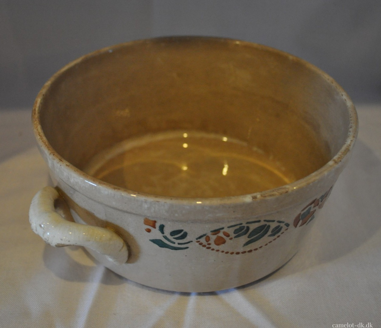 Fransk skål med mønster