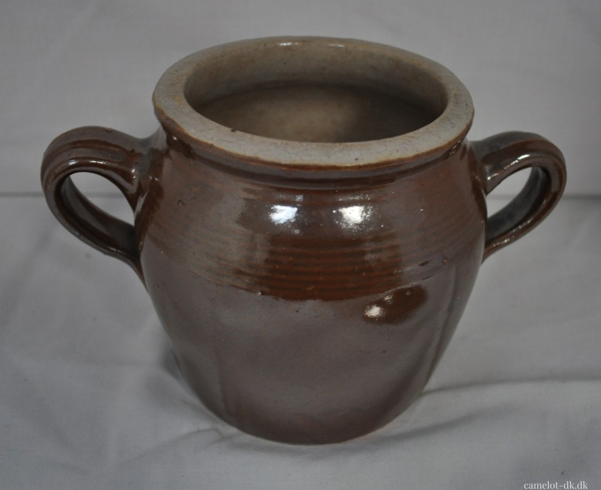 Fransk syltekrukke med låg