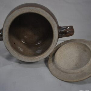 Fransk syltekrukke med låg