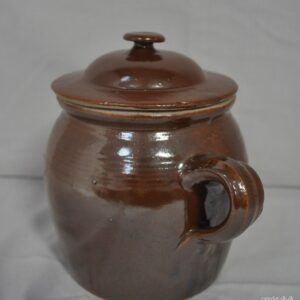 Fransk syltekrukke med låg