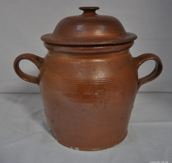 Fransk krukke med låg