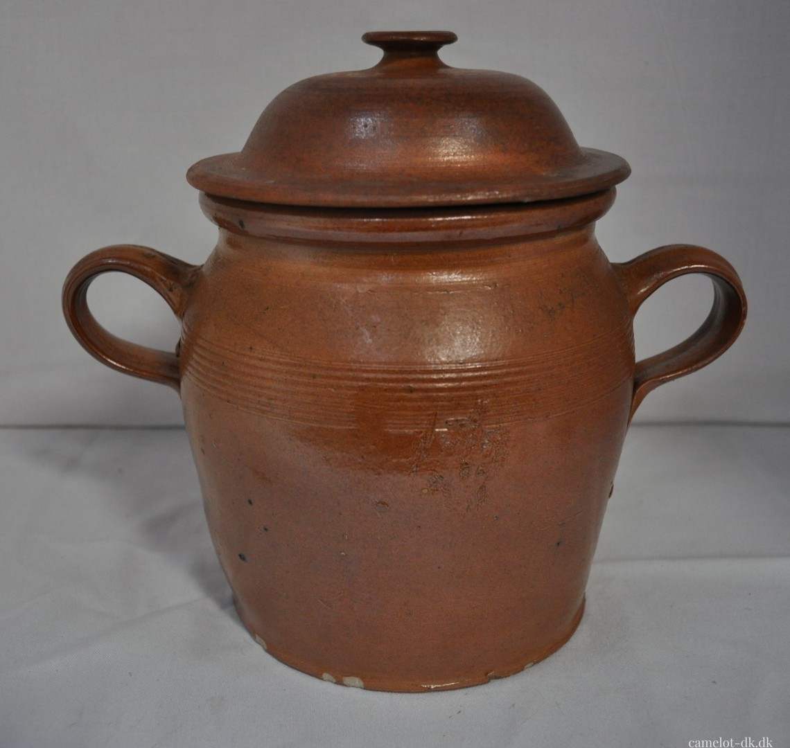 Fransk krukke med låg
