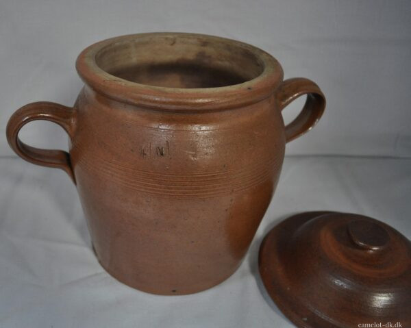 Fransk krukke med låg