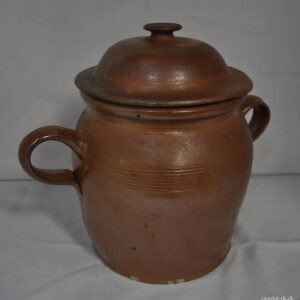 Fransk syltekrukke med låg