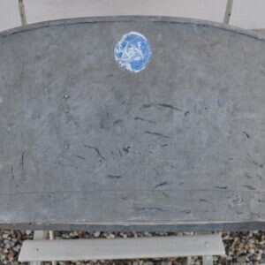 Fransk oval zinkbalje