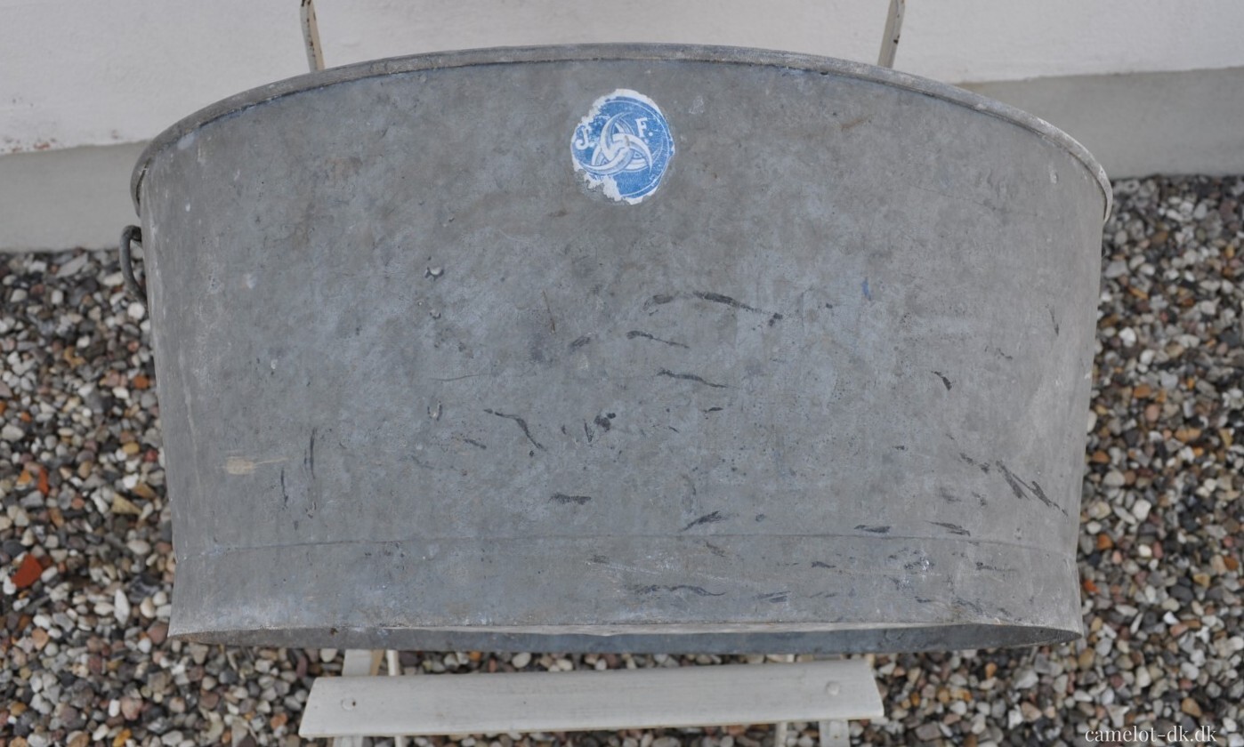 Fransk oval zinkbalje