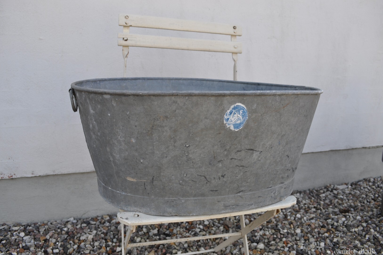 Fransk oval zinkbalje