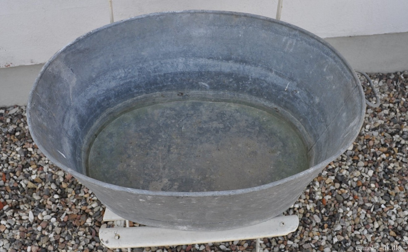 Fransk oval zinkbalje