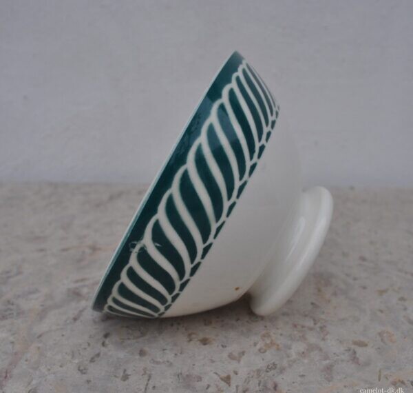 Fransk kaffeskål i fajance